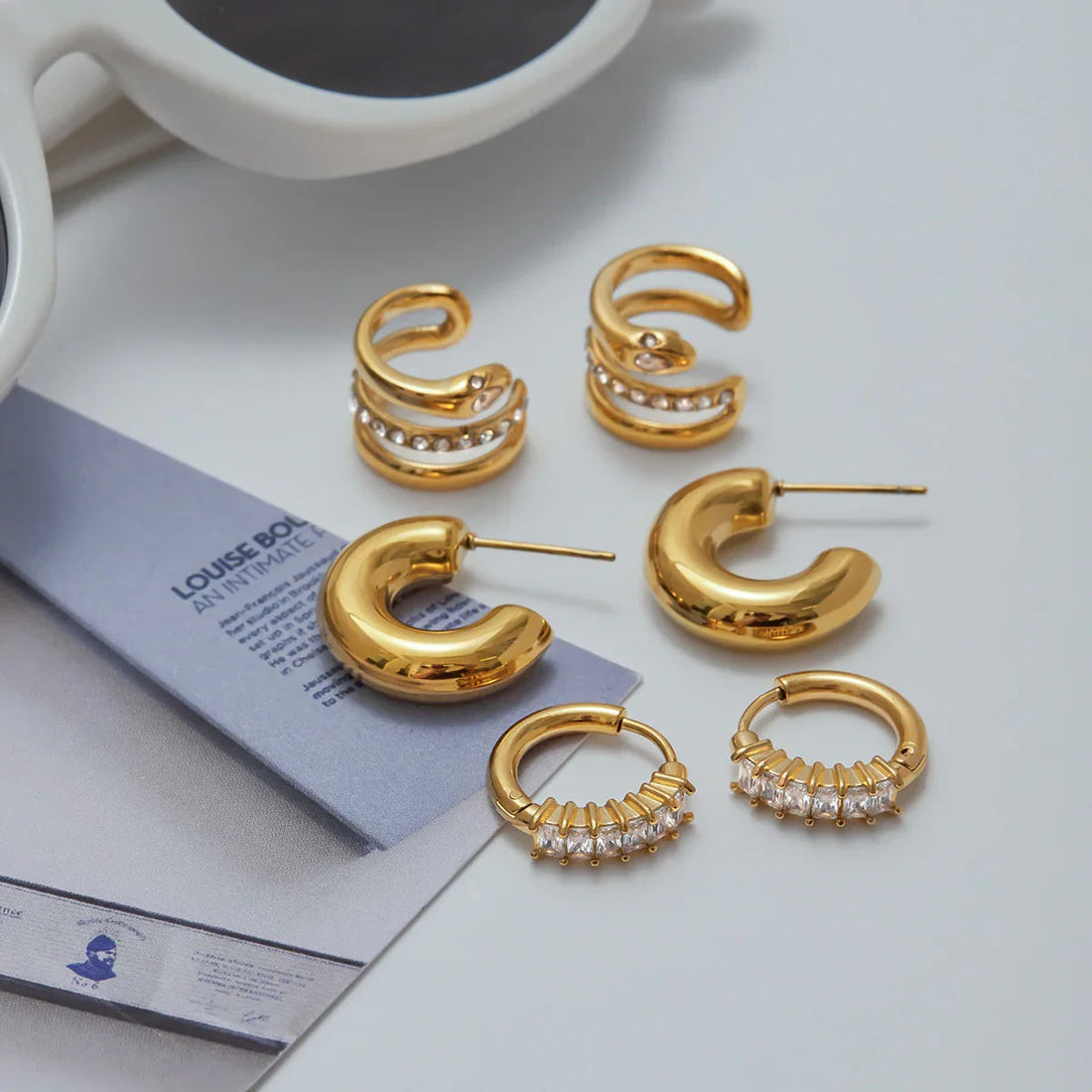 Gold Earrings Bundle Staple
