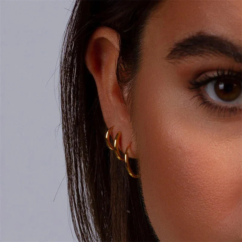 Round Classic Hoops