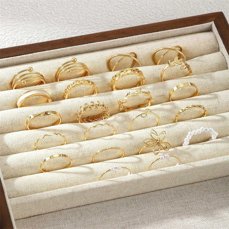 Darcy 22pc Assorted Ring Stack