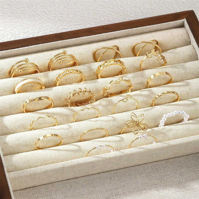 Darcy 22pc Assorted Ring Stack