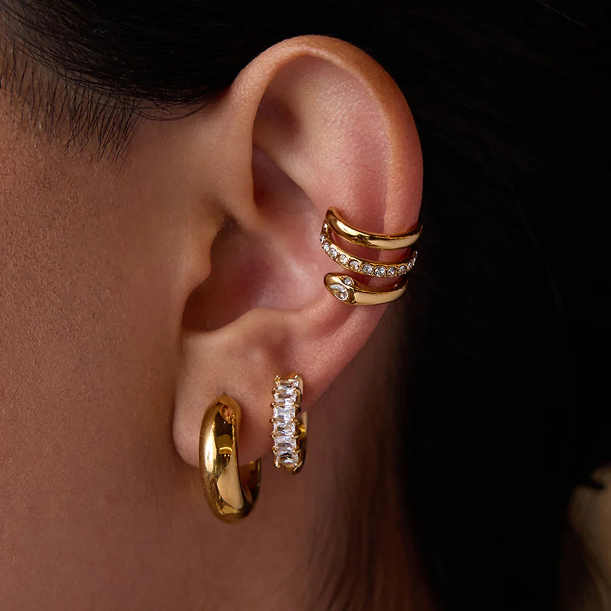 Gold Earrings Bundle Staple