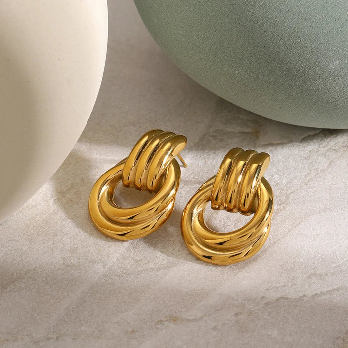 Layered Hoop Earrings