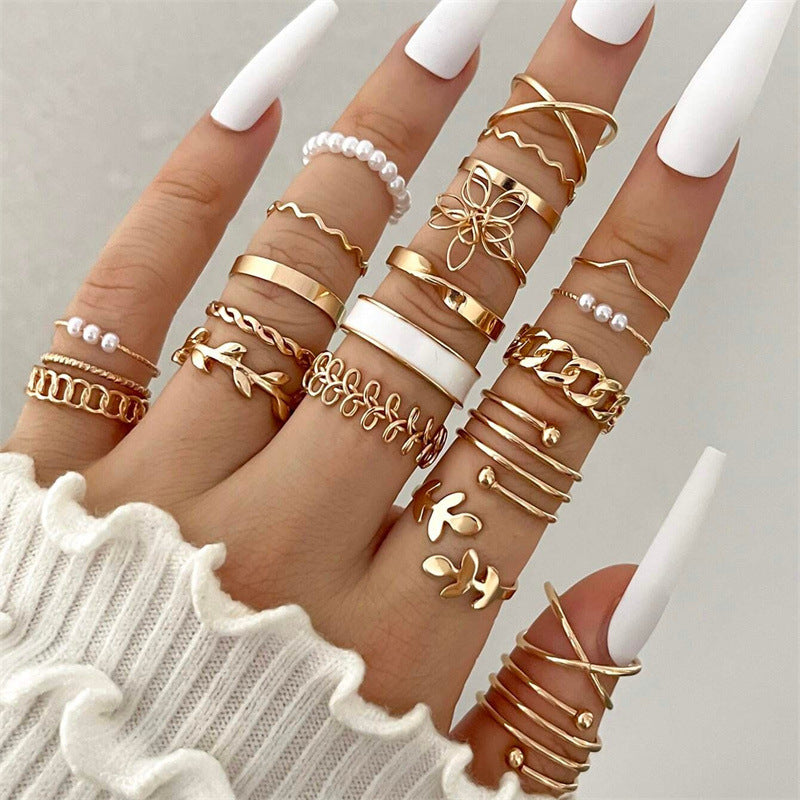 Darcy 22pc Assorted Ring Stack