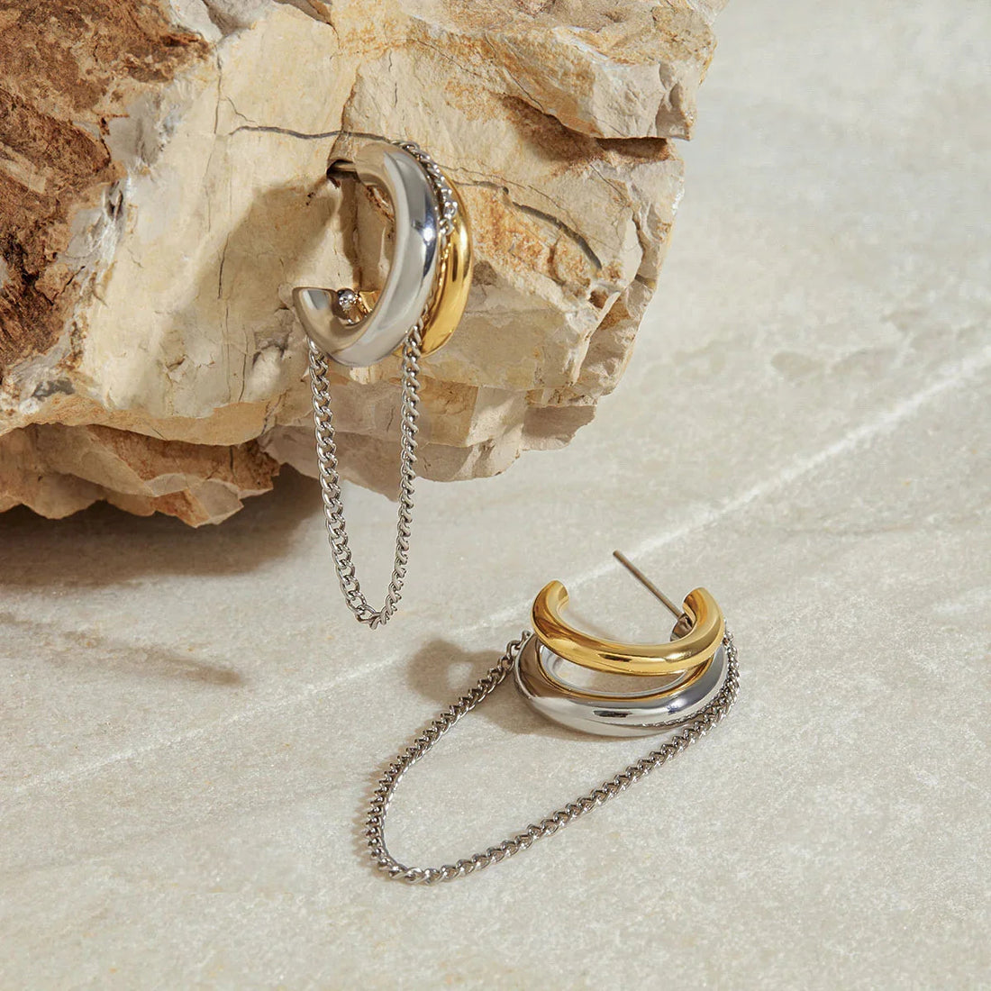 Link Chain Hoops