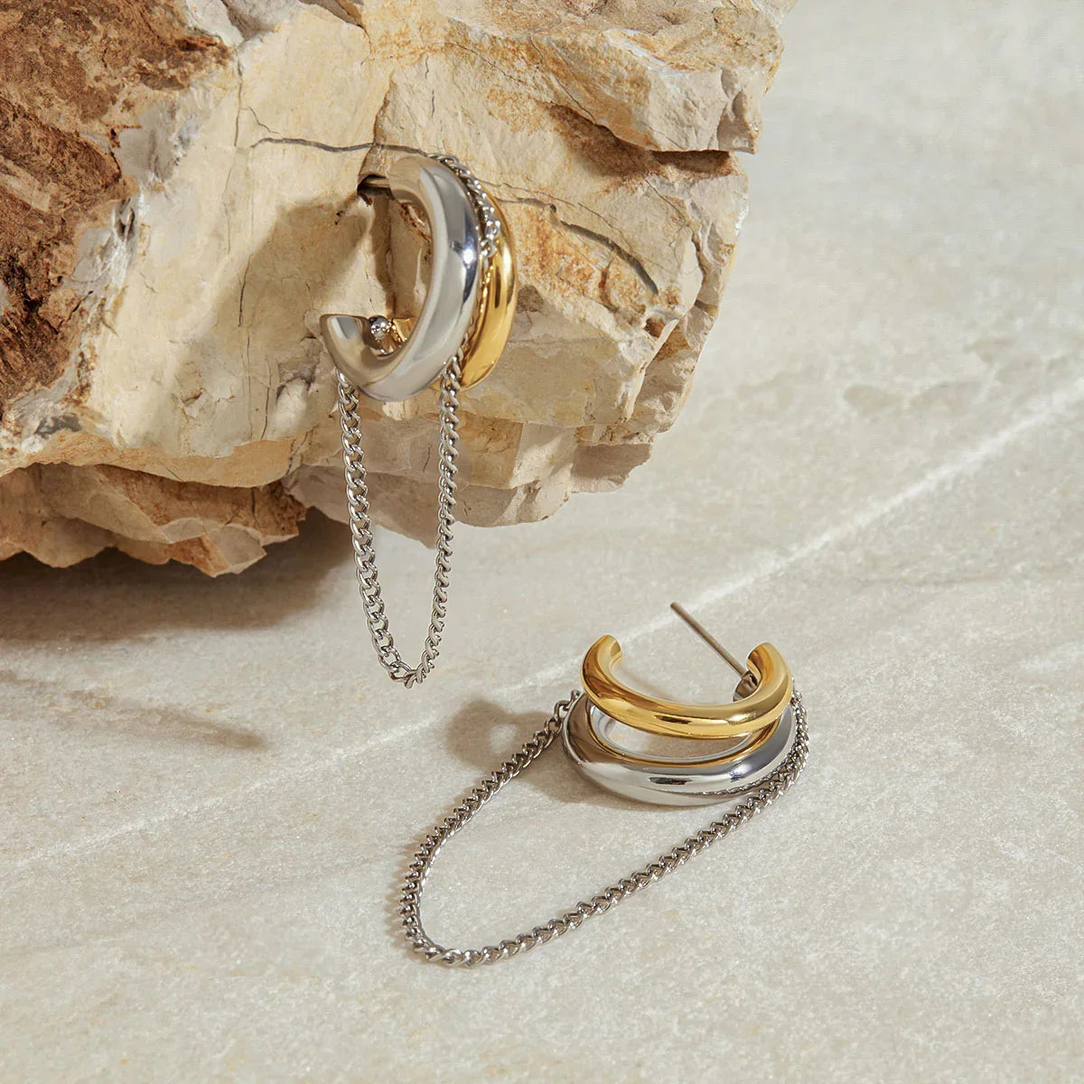 Link Chain Hoops