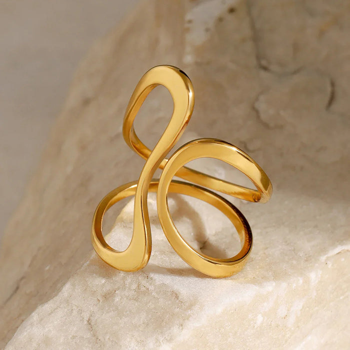 Gold Mosaic Ring