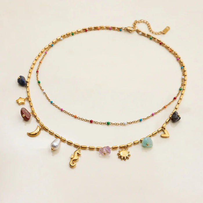 Coastal Charm Layered Necklace