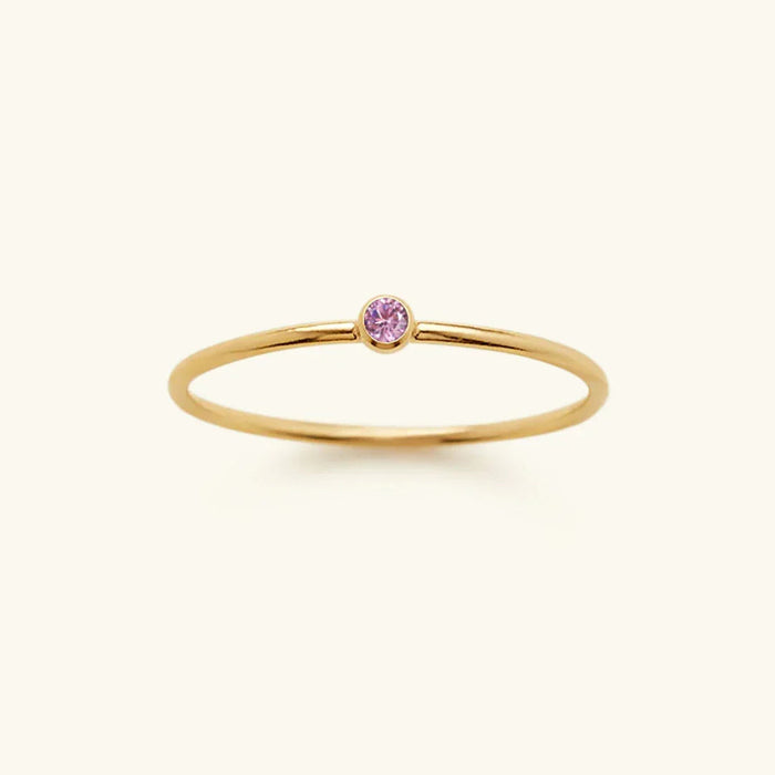 Birthstone Stacker Ring