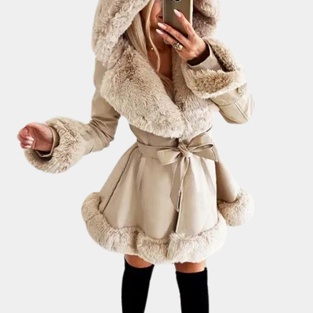 Stylish Warm Hooded Winter Jacket for Women