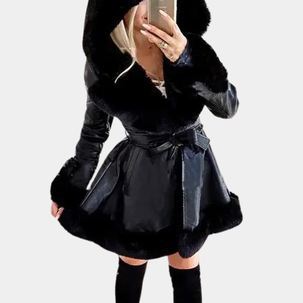 Stylish Warm Hooded Winter Jacket for Women