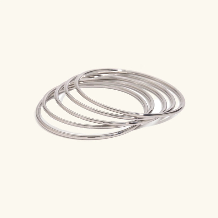Gold Bangle Set