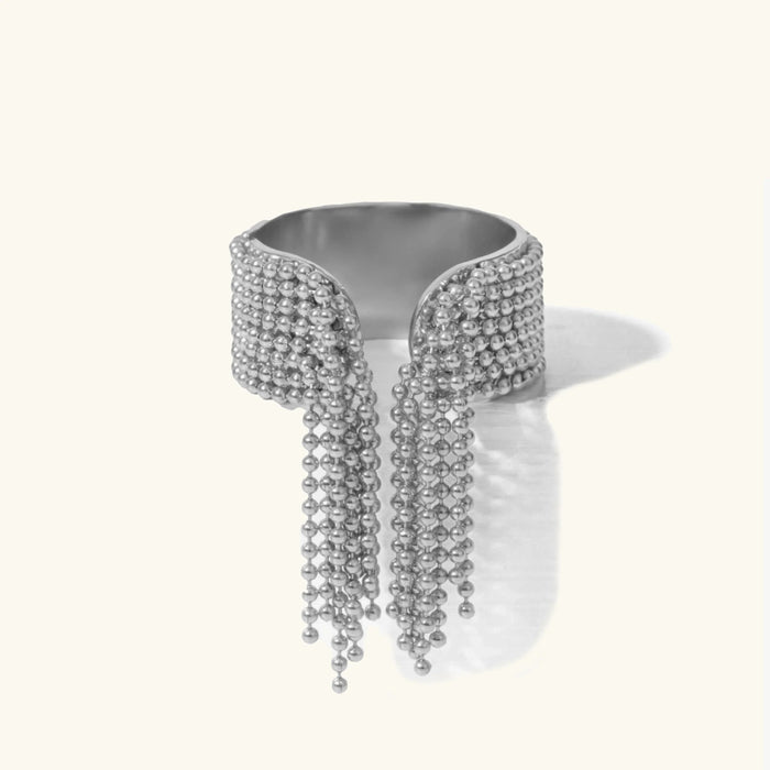 Gold Tassel Ring