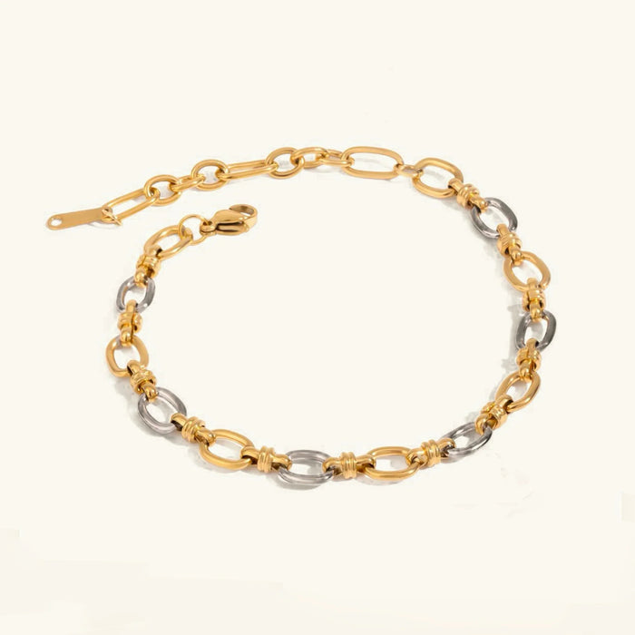 Two Tone Gold Bracelet