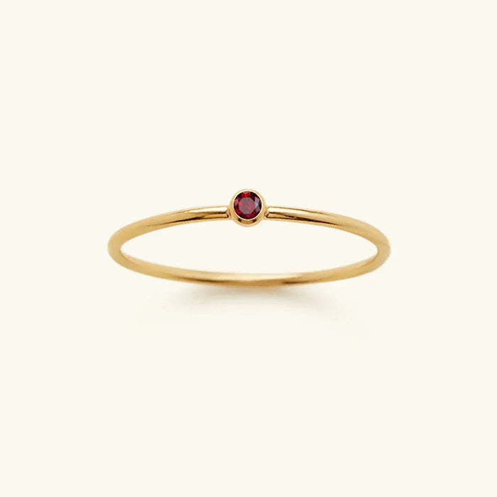 Birthstone Stacker Ring