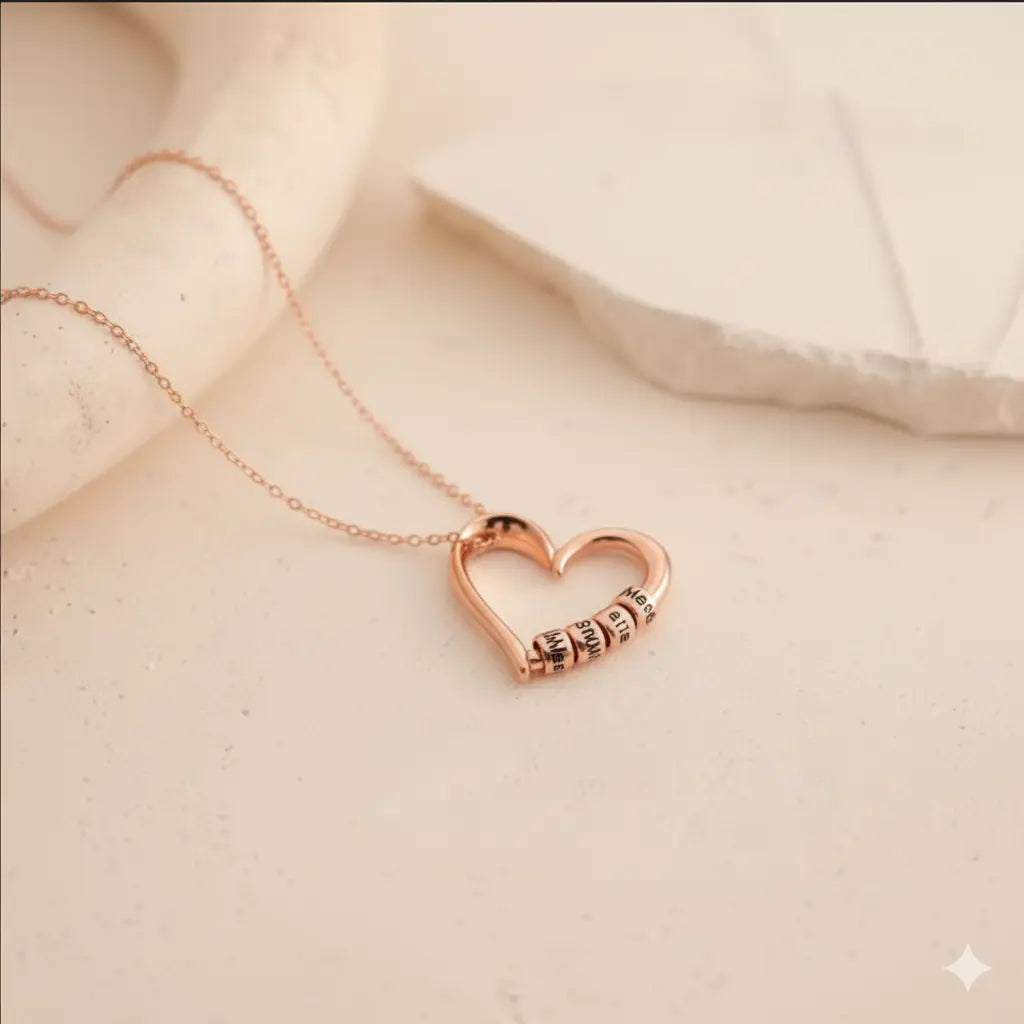 To My Mom - The Heart of the Family Necklace