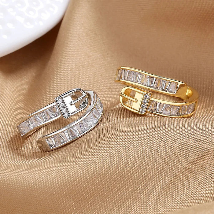 Vienna Diamond Belt Ring