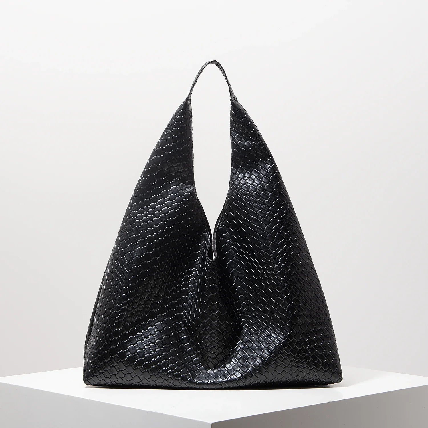 Marisol | Triangle Shoulder Bag-Tote Bags-Urban Devyne-Black-Urban Devyne