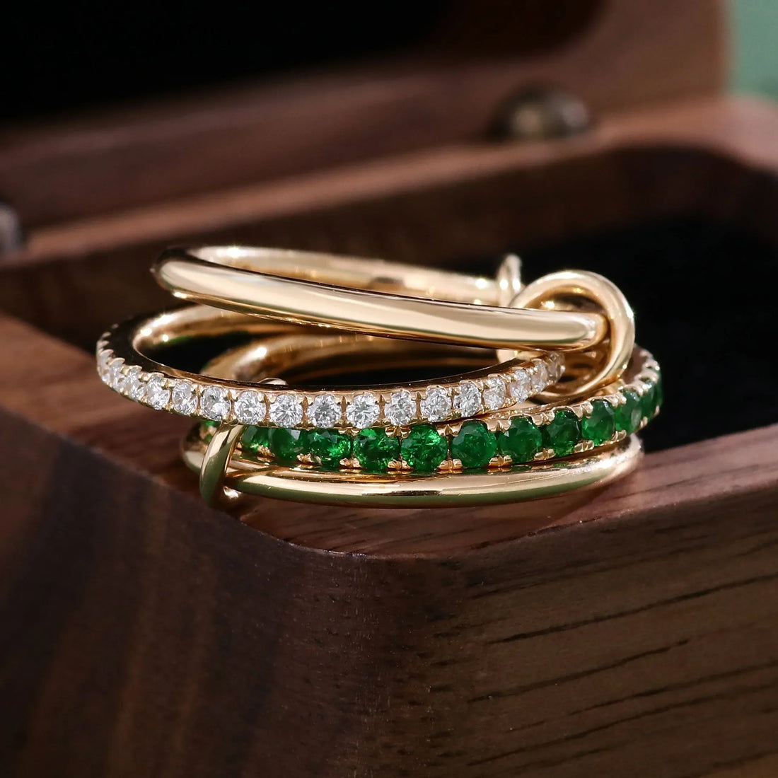 Emma Stacked Diamond Ring