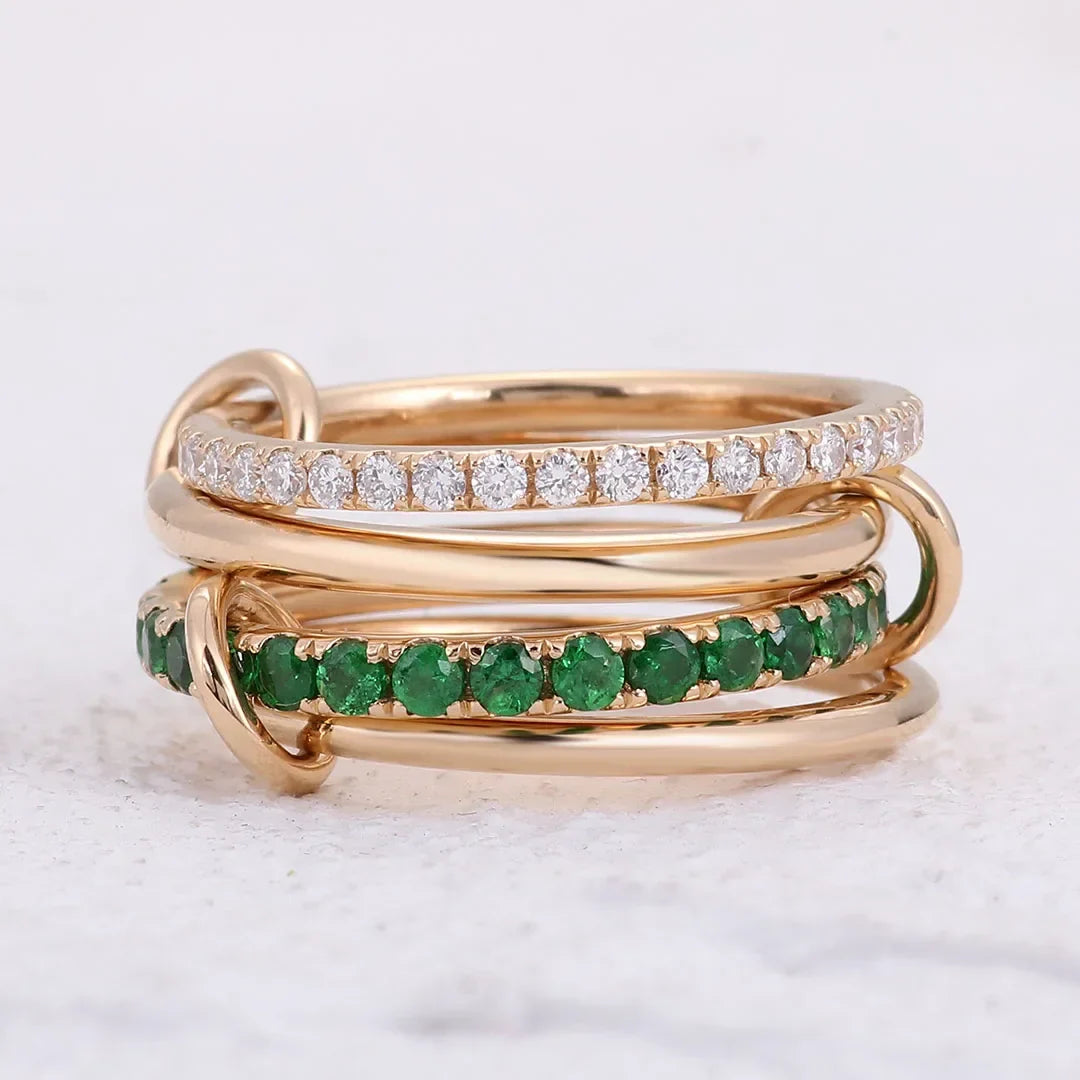 Emma Stacked Diamond Ring
