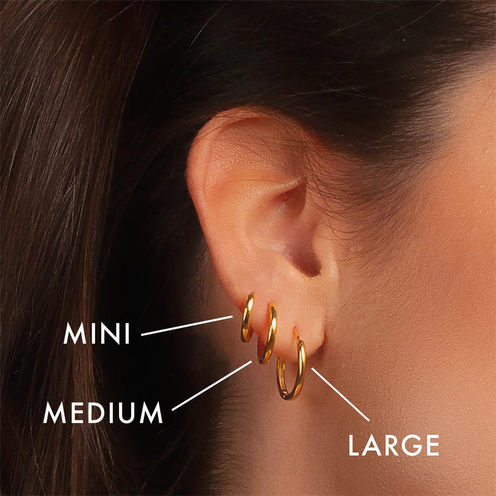 Round Classic Hoops