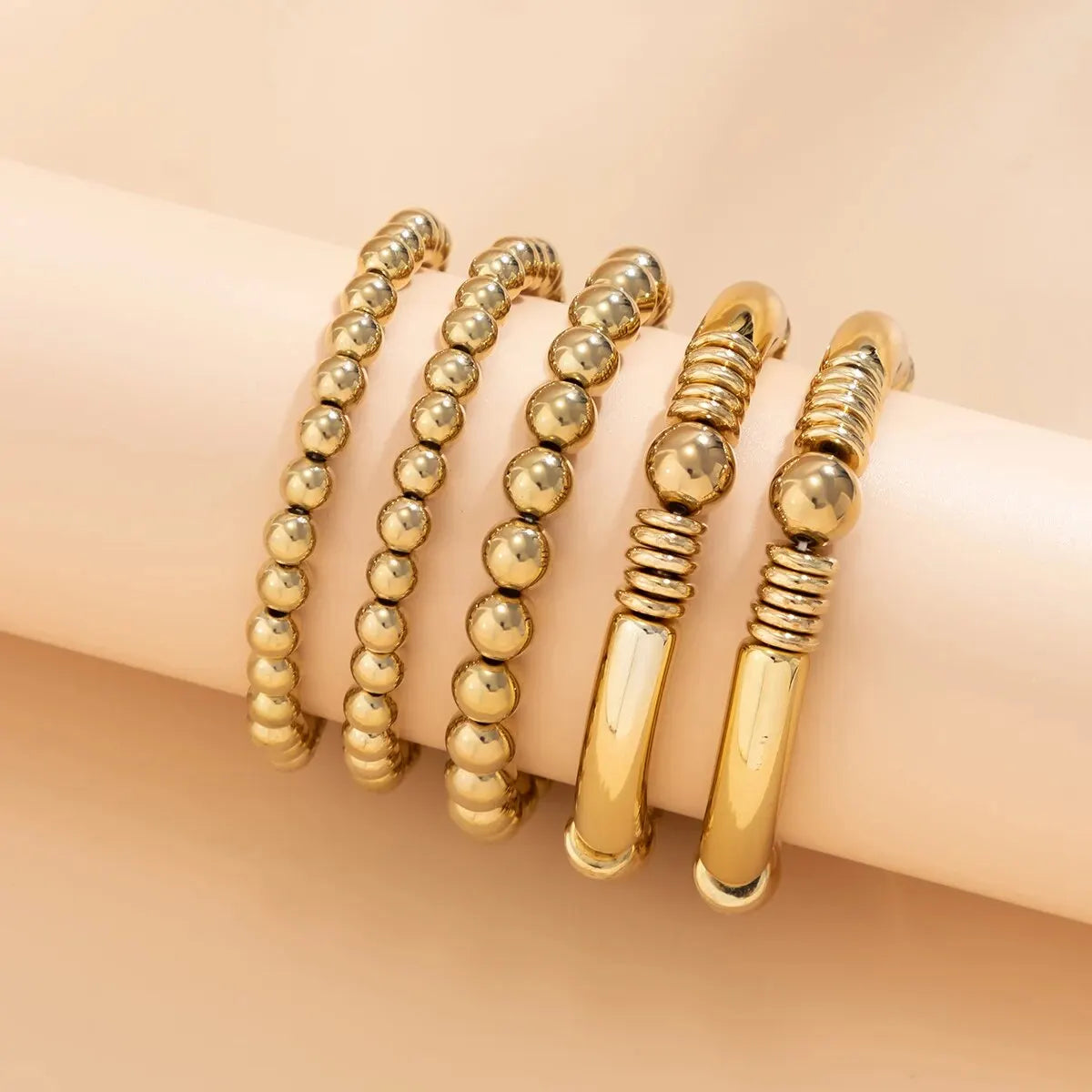 Abigail Beaded Bracelet Stack Set