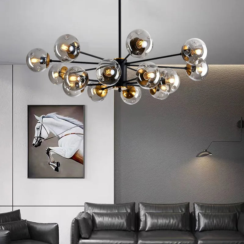 Chandelier in Elegant Scandinavian Style
