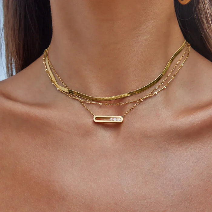Sculpted Gold Pendant