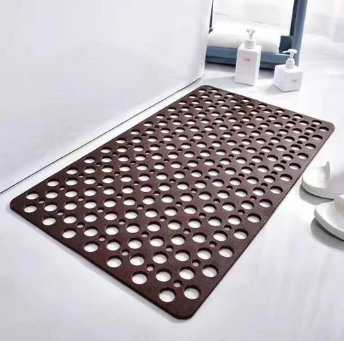 Non-Slip Bathroom Shower Mat with Secure Suction