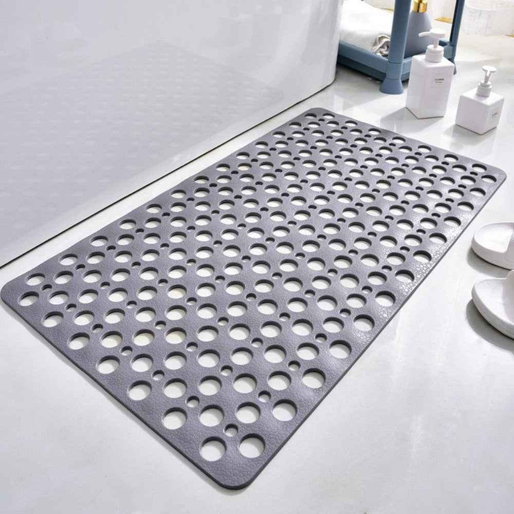 Non-Slip Bathroom Shower Mat with Secure Suction