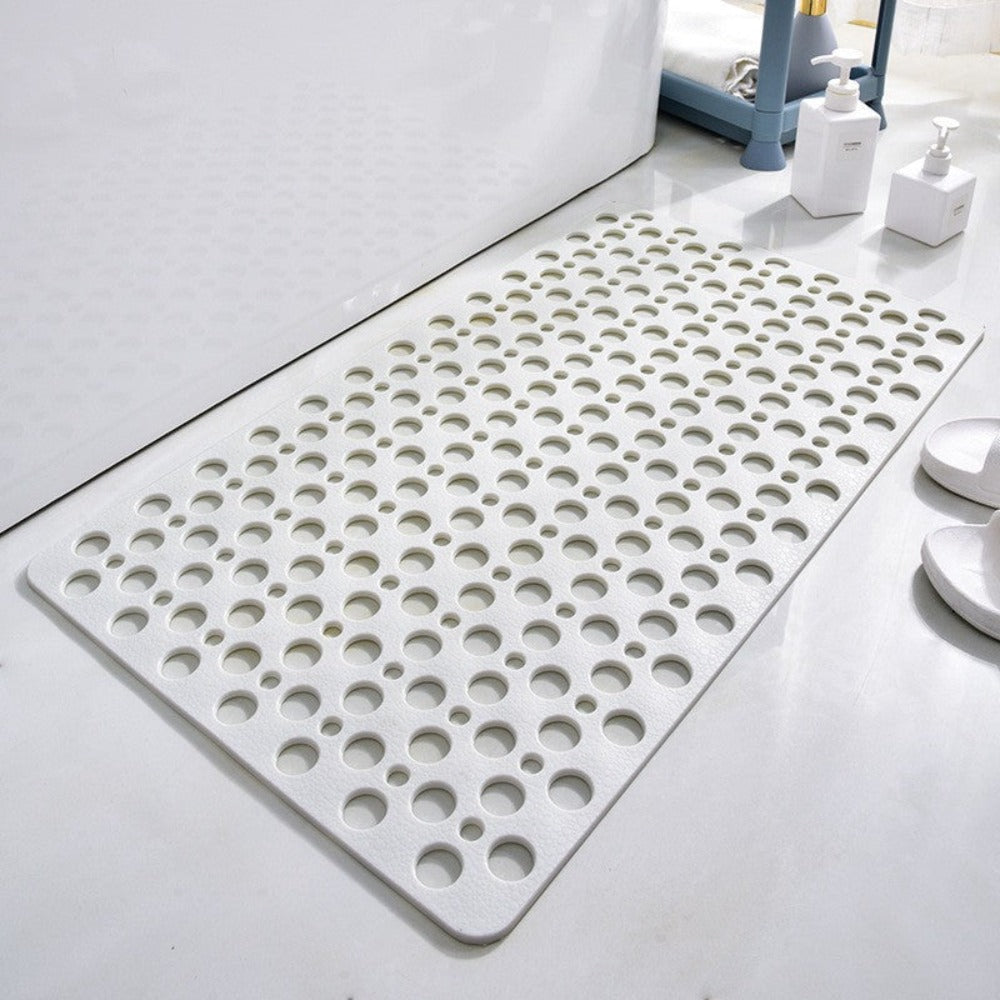 Non-Slip Bathroom Shower Mat with Secure Suction