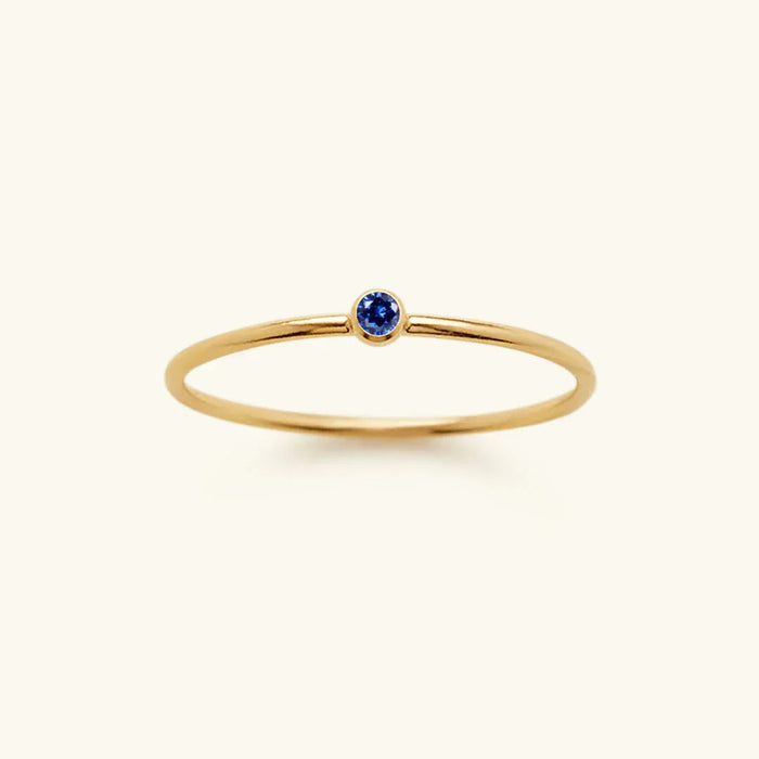 Birthstone Stacker Ring