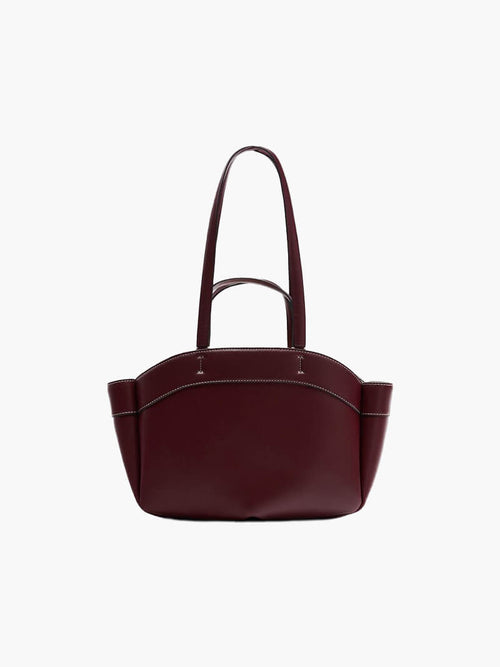 Adore | Leather Shoulder Bag-Shoulder Bag-Urban Devyne-Burgundy-Urban Devyne