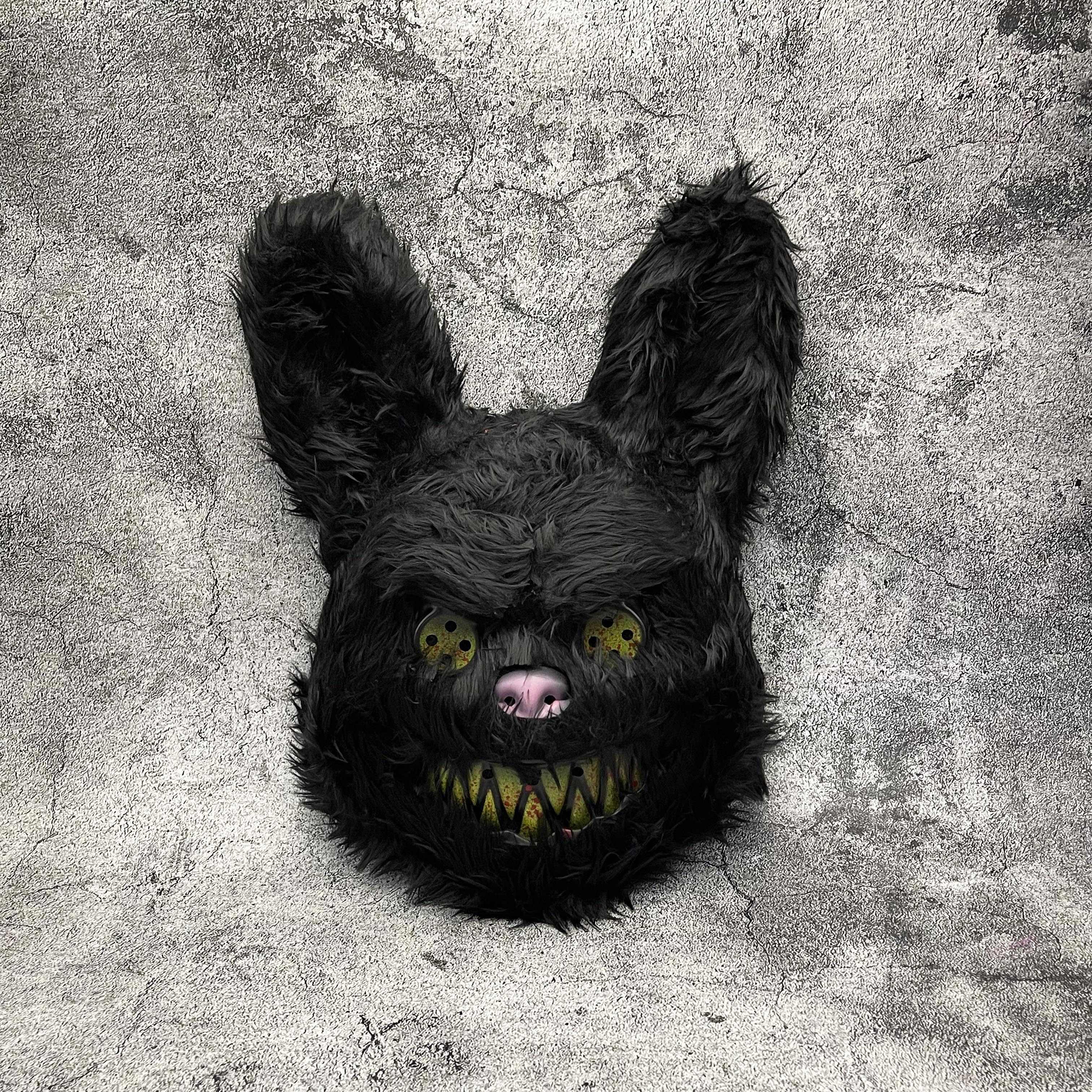 Halloween Mask in Furry Character Style with Cartoon-Inspired Design ...