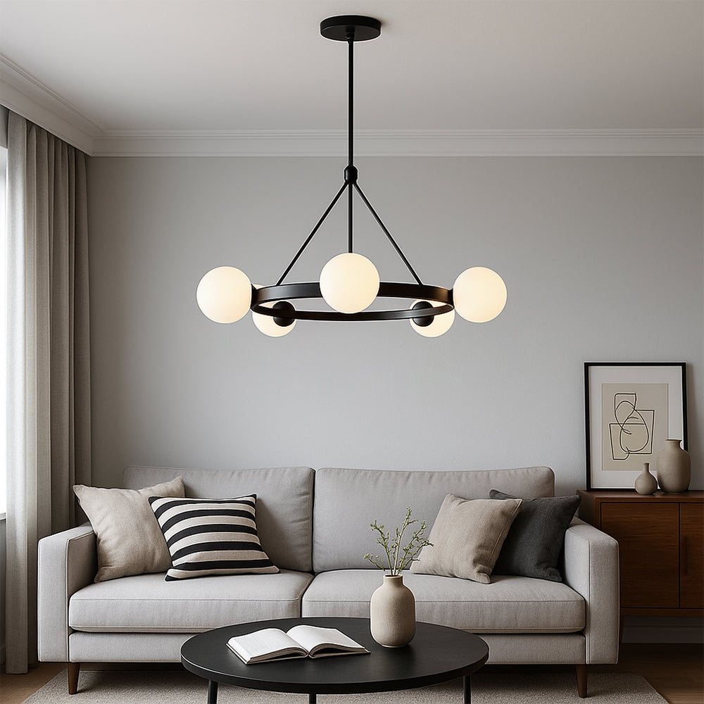 Minimalist Chandelier Nordic 5 Heads Ostra