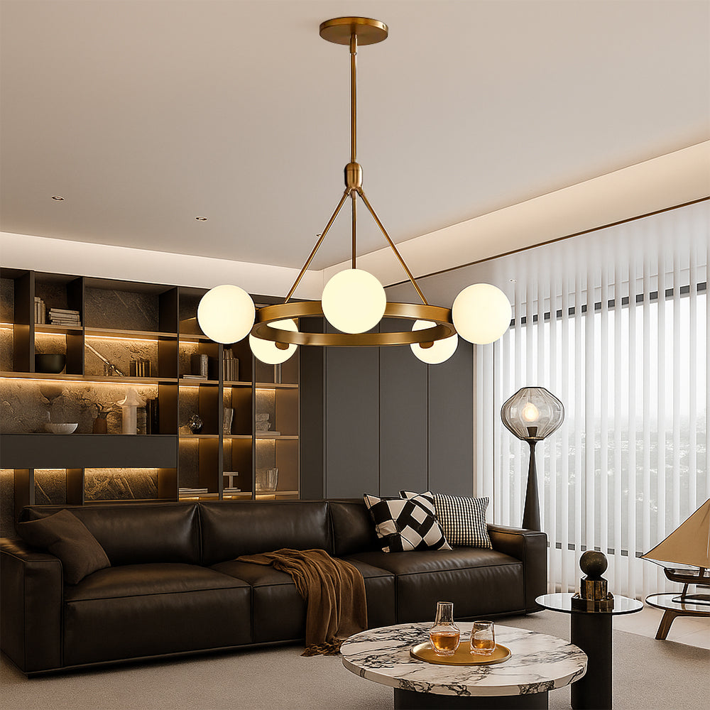 Minimalist Chandelier Nordic 5 Heads Ostra