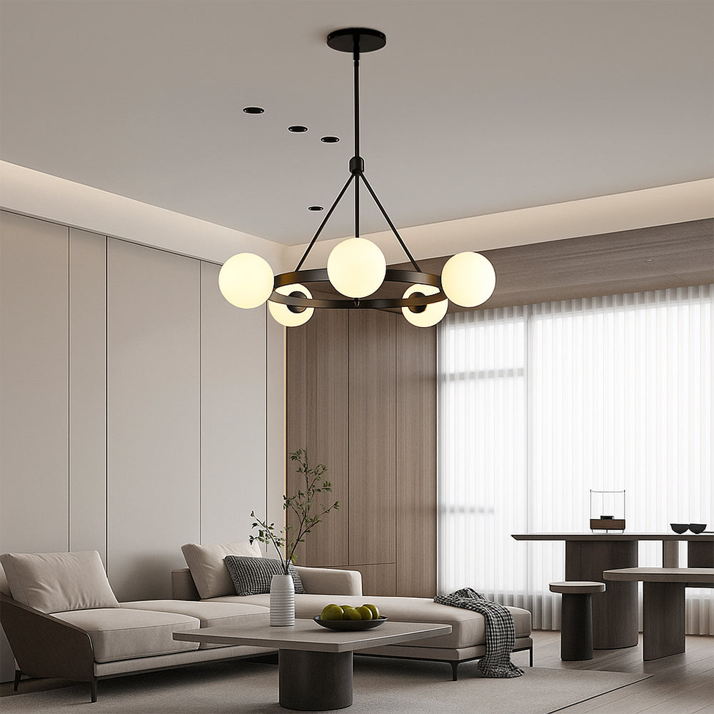 Minimalist Chandelier Nordic 5 Heads Ostra