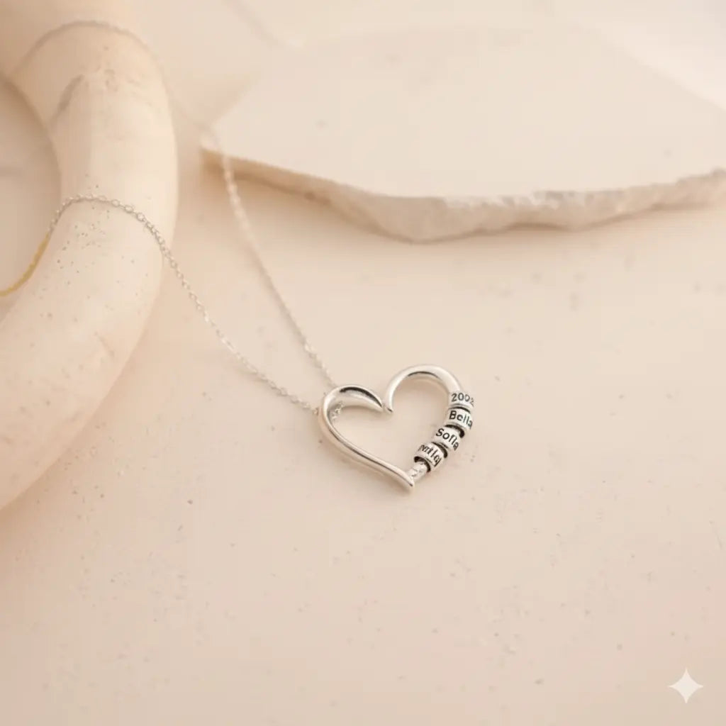 To My Mom - The Heart of the Family Necklace