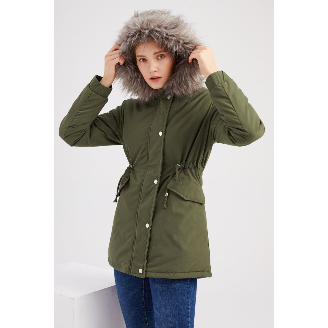 Warm Hooded Parka Winter Jacket