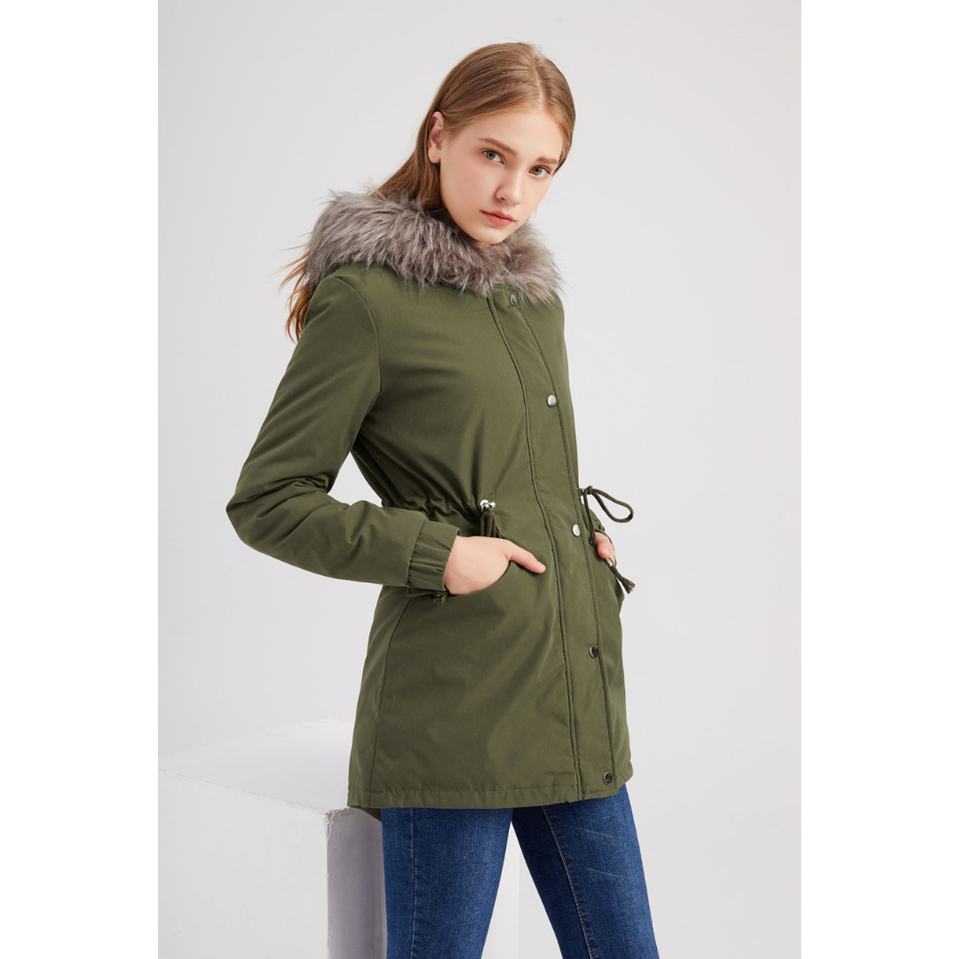 Warm Hooded Parka Winter Jacket