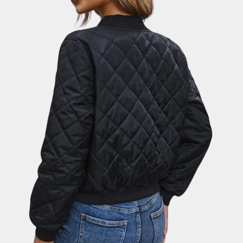 Full-Zip Bomber Winter Jacket