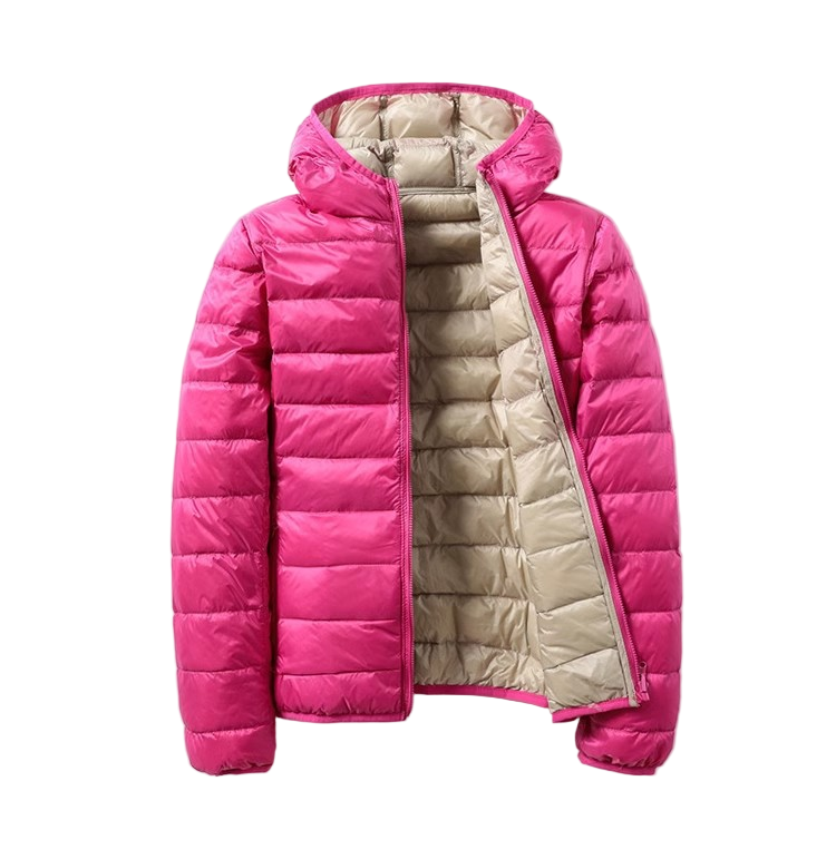 Transitional Hooded Puffer Winter Jacket for Women