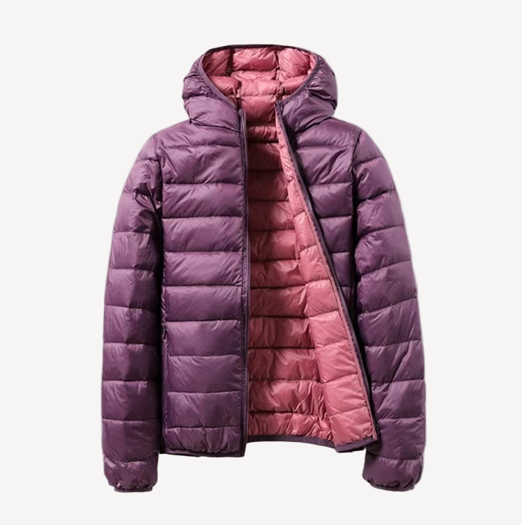 Transitional Hooded Puffer Winter Jacket for Women