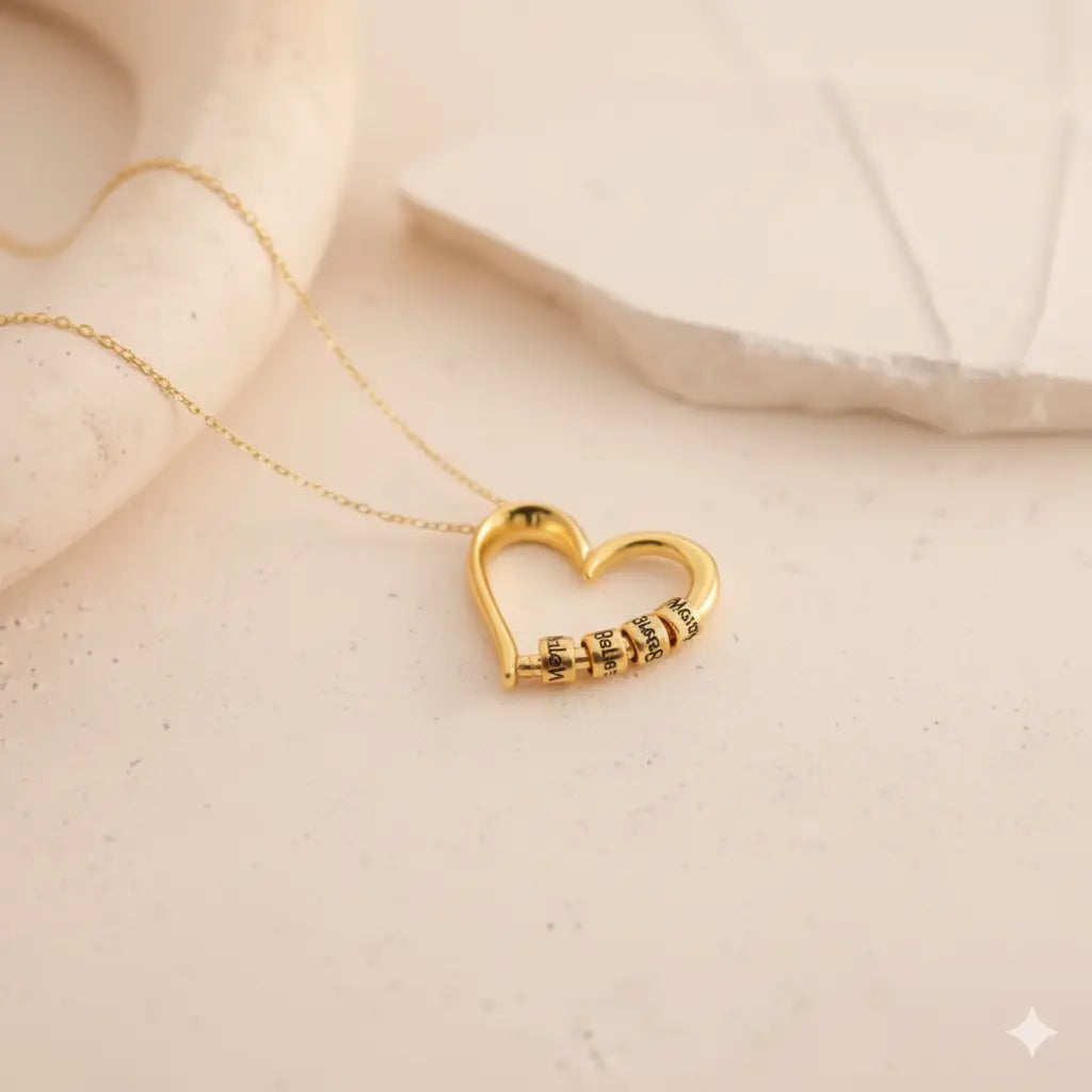 To My Mom - The Heart of the Family Necklace