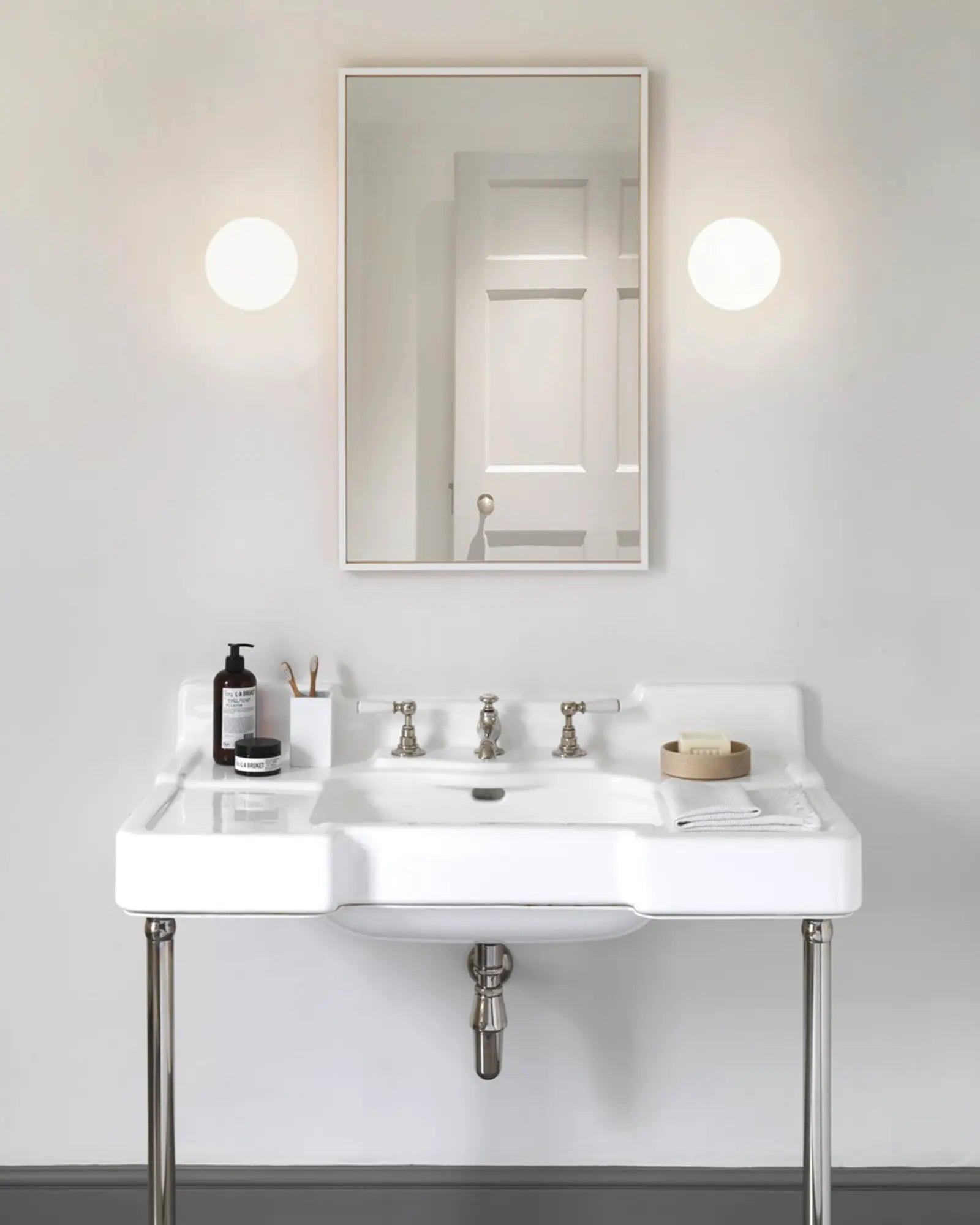 Opal Glass Wall Light
