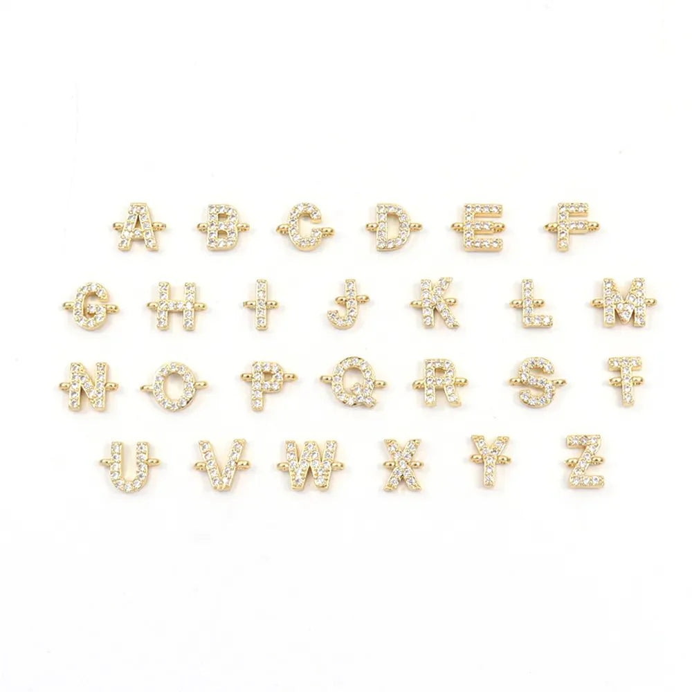 Lucy Adjustable Letter Initial Bracelets
