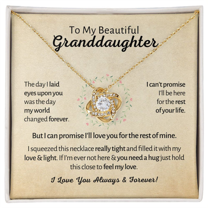 My Beautiful Granddaughter - Love & Light - Love Knot