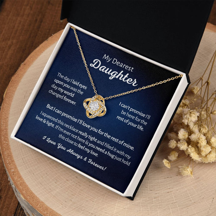 Dearest Daughter - Love & Light - Love Knot Necklace