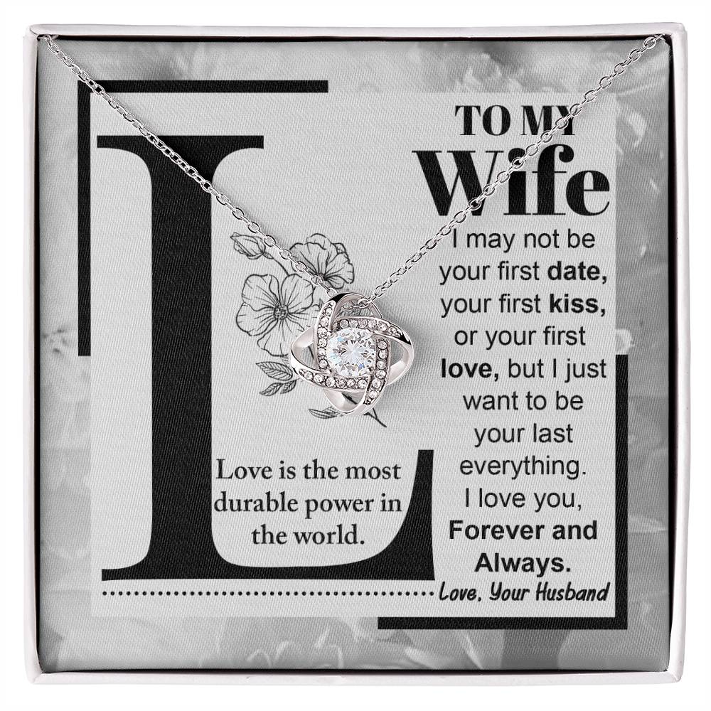 To My Wife - Love Is Power - Necklace