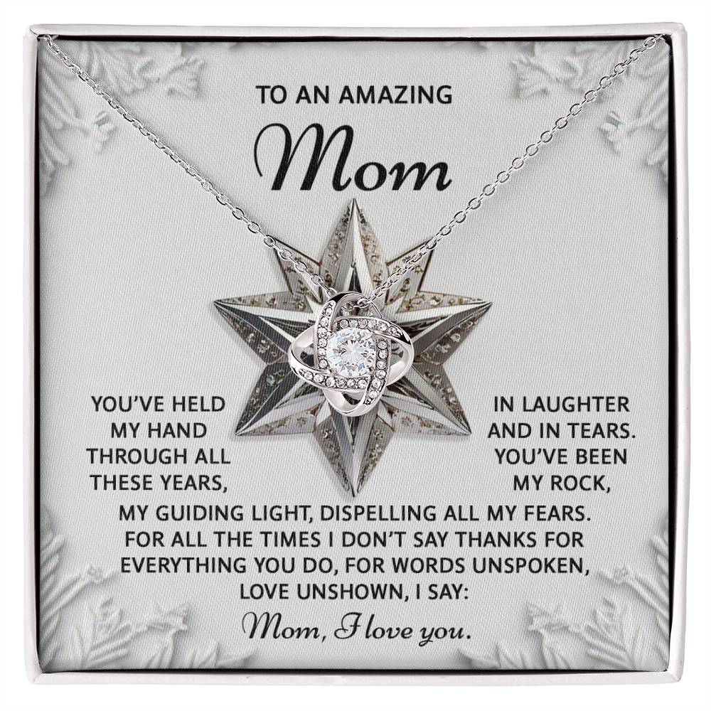 Mom - Love Unshown - Love Knot Necklace