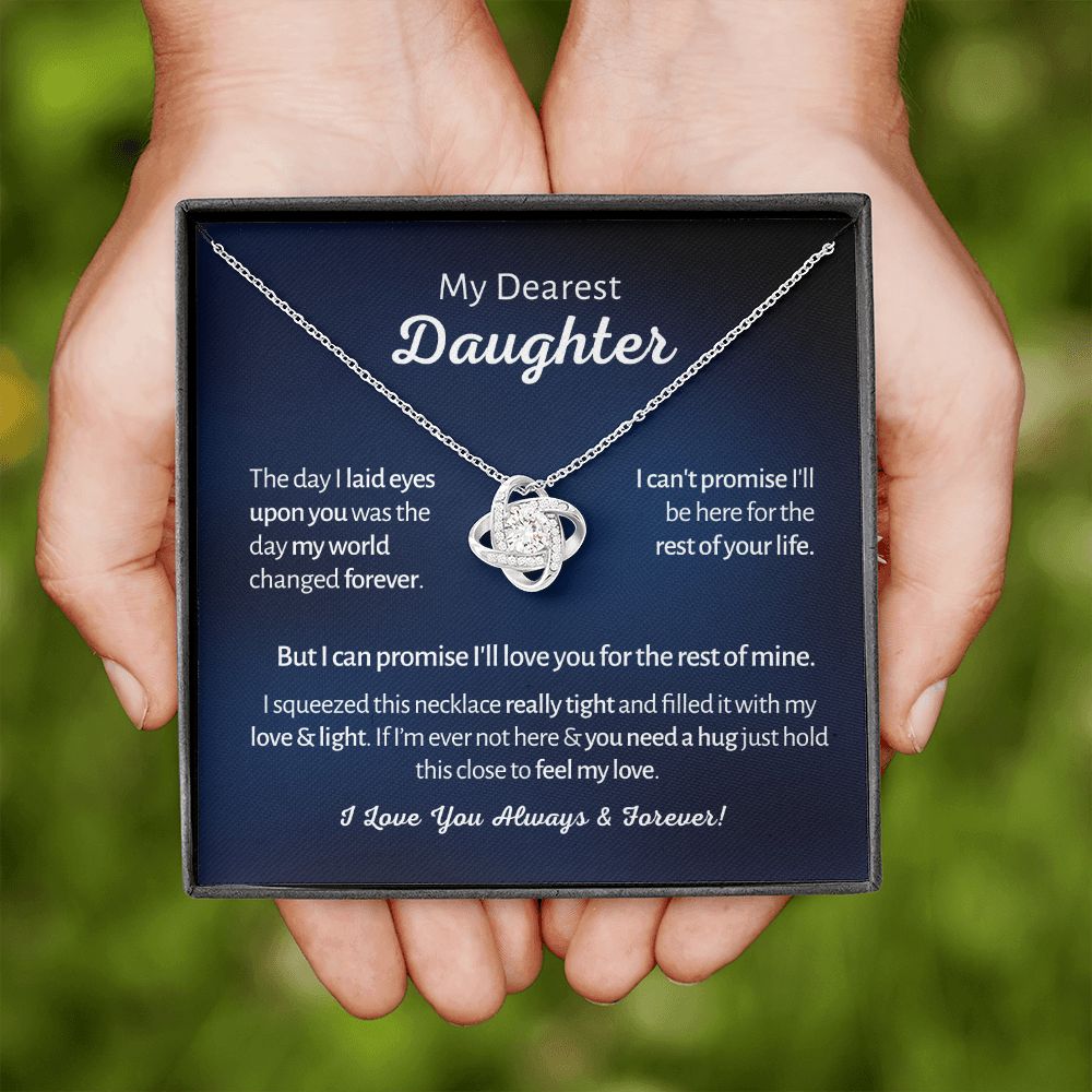 Dearest Daughter - Love Knot - Necklace